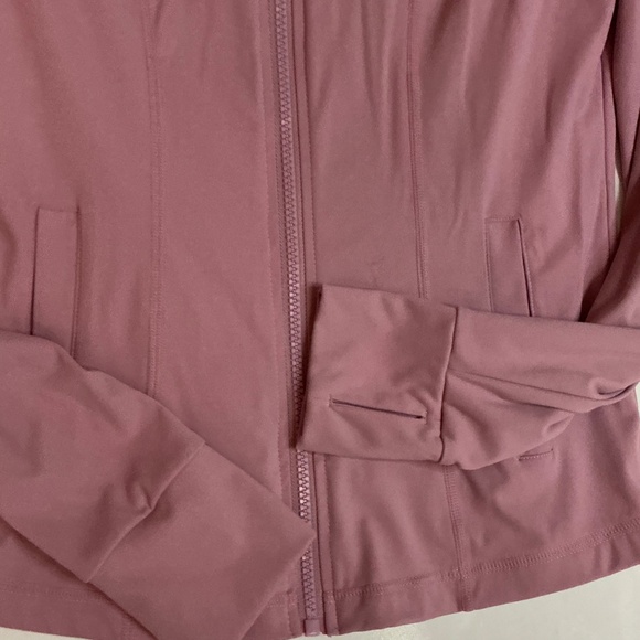 Women”s Trendy Queen Pink zip Athletic Jacket size sm - Picture 4 of 6